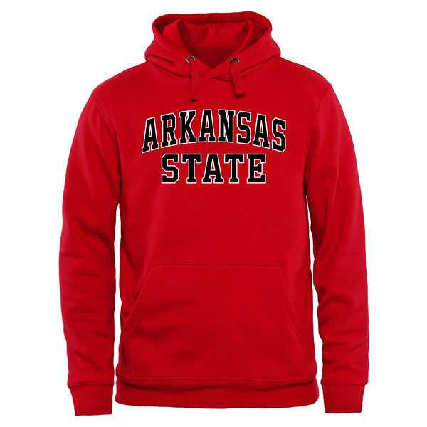 Men's Arkansas State Red Wolves Everyday Pullover Hoodie - Red,We sell and wholesale Men's Arkansas State Red Wolves Everyday Pullover Hoodie - Red on line form chian!